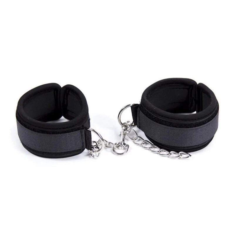 Наручники на липучці Hands cuffs Black від компанії Elektromax - фото 1