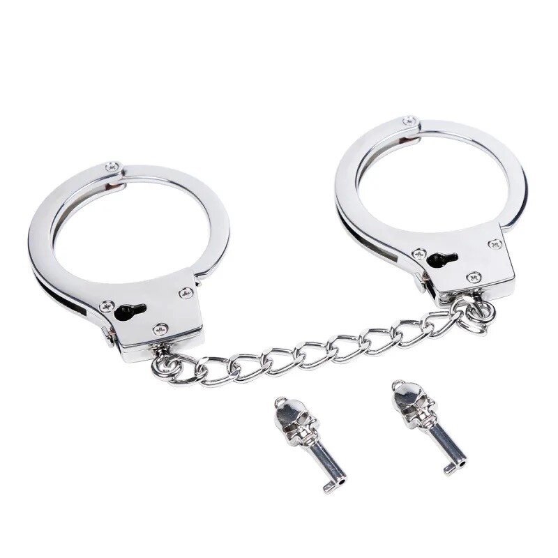 Наручники Stainless Steel Hands Cuffs Silver від компанії Elektromax - фото 1