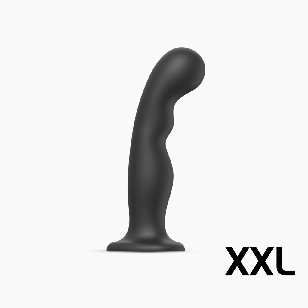 Насадка для страпона Strap-On-Me Dildo Plug P&G Black XXL від компанії Elektromax - фото 1