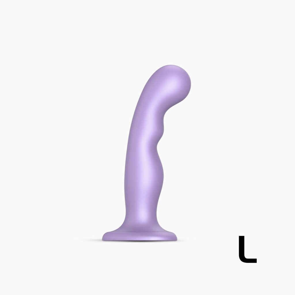 Насадка для страпона Strap-On-Me Dildo Plug P&G Lilas Metallic L від компанії Elektromax - фото 1