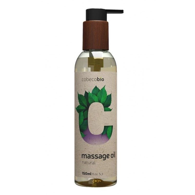 Натуральний масажний масло Cobeco Bio Natural Massage Oil від компанії Elektromax - фото 1