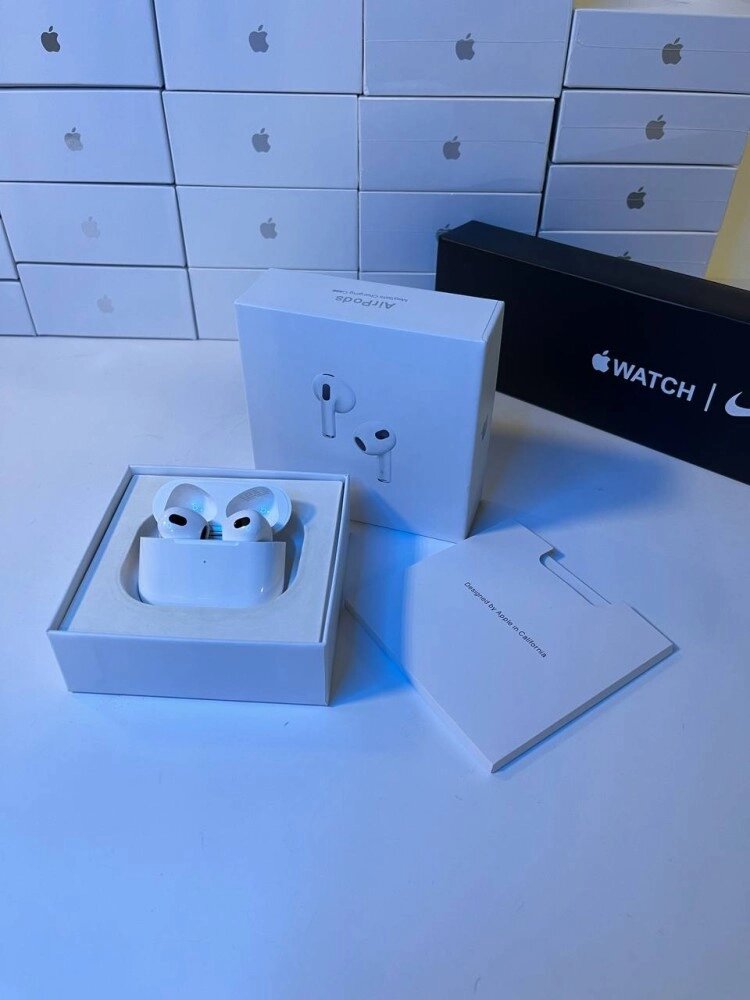 Навушники AirPods 3 білі від компанії Elektromax - фото 1