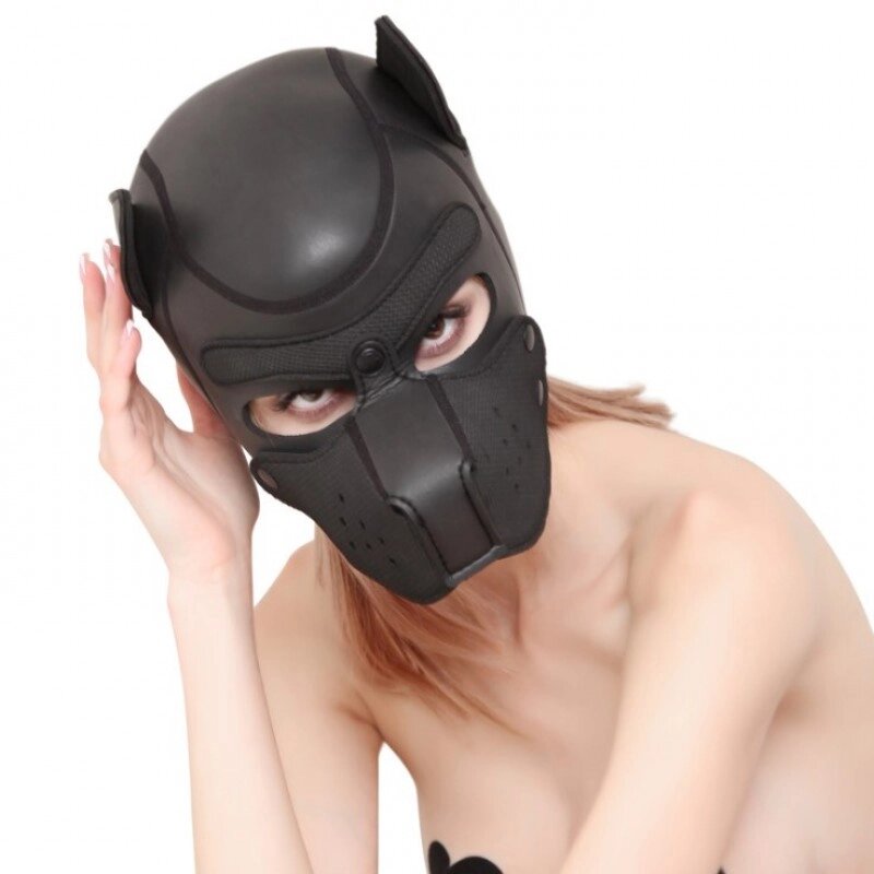 Neoprene Puppy Hood All Black від компанії Elektromax - фото 1