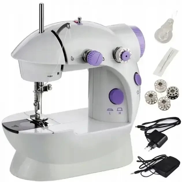 ОЧЕНКА! Швейна мінімашинка 4 в 1 Mini Sewing Machine SM201 (Плохе паковання 2109) від компанії Elektromax - фото 1