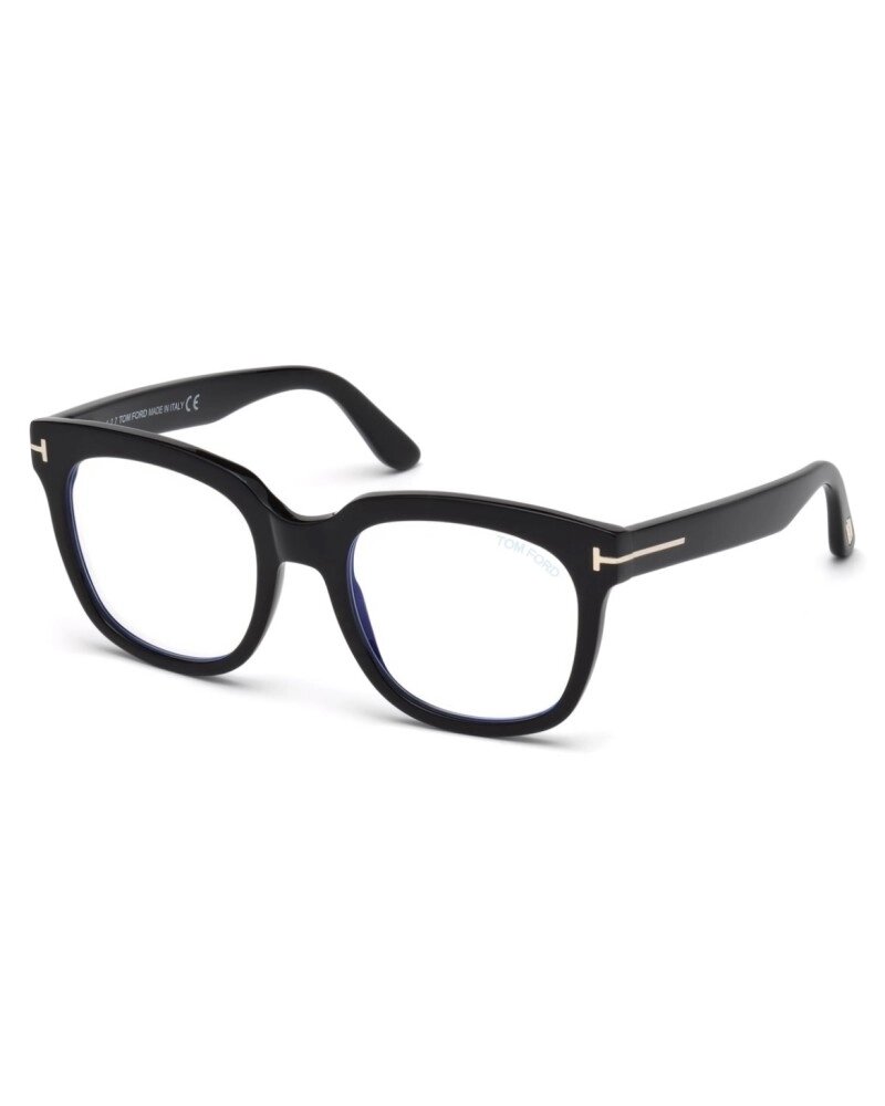 Окуляри для комп'ютера Tom Ford Blue Block Eyeglasses TF5537B 001 Black 52mm FT5537 від компанії Elektromax - фото 1