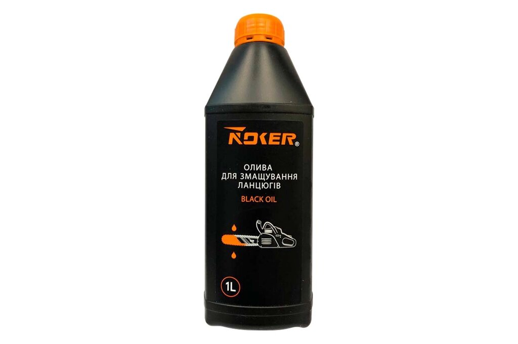 Олія для мастила ланцюгів Noker - 1л Black Oil 1 шт. від компанії Elektromax - фото 1