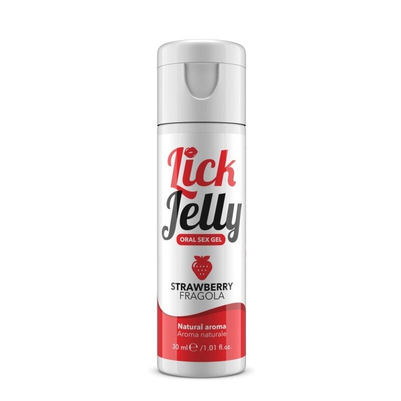Оральний лубрикант Intimateline Lick Jelly Strawberry Lubricant, 50мол від компанії Elektromax - фото 1