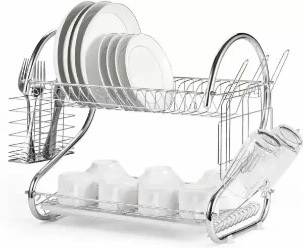 Органайзер для сушіння посуду та кухонних приладів Wet Dish Organiser 8051S ART-0448 від компанії Elektromax - фото 1