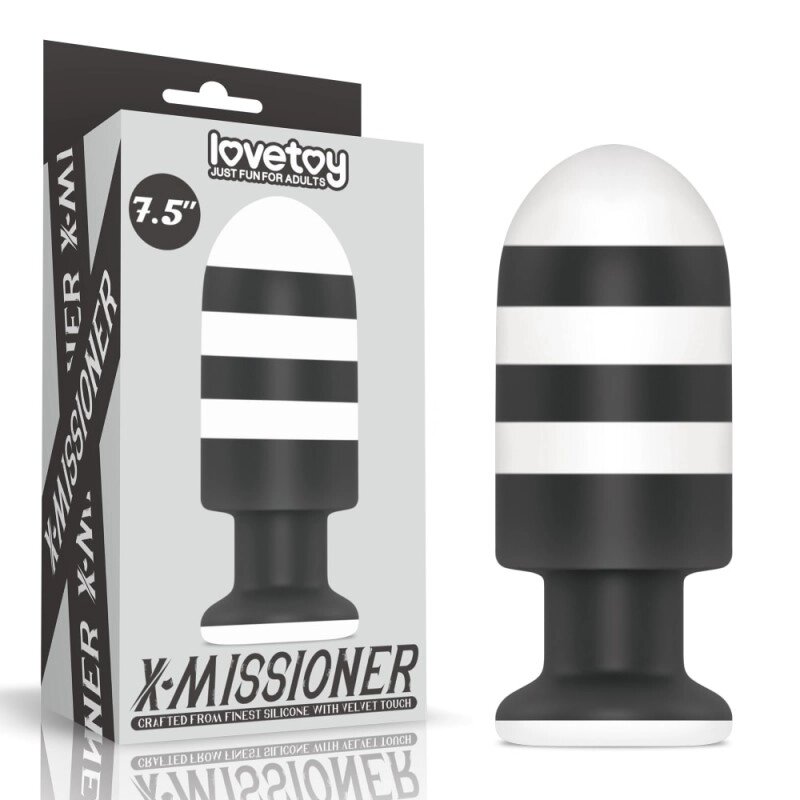 Особиста   пробка для фістингу X-Missioner Butt Plug 7.5 від компанії Elektromax - фото 1