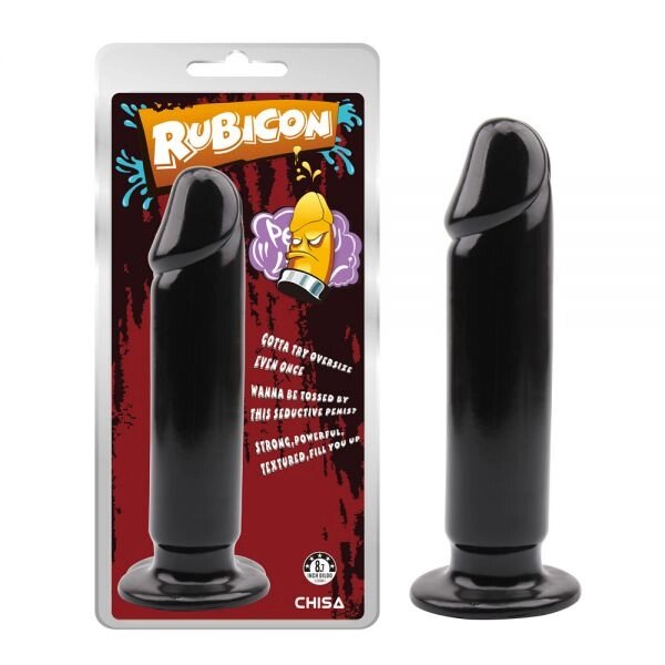 Особиста   пробка із головкою Evil Dildo Plug XL-Black від компанії Elektromax - фото 1