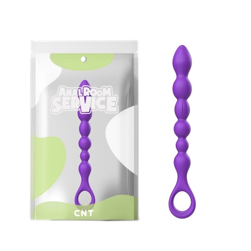 Особистий    намисто з кільцем Missile Anal Bead Purple від компанії Elektromax - фото 1