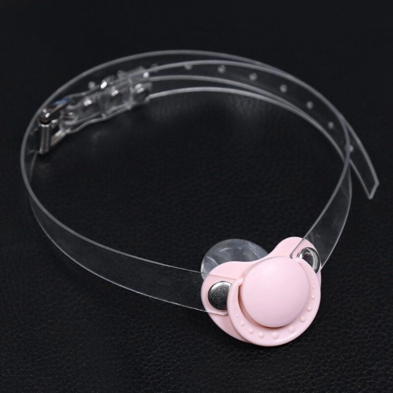 Pacifier Shape Gag Pink від компанії Elektromax - фото 1