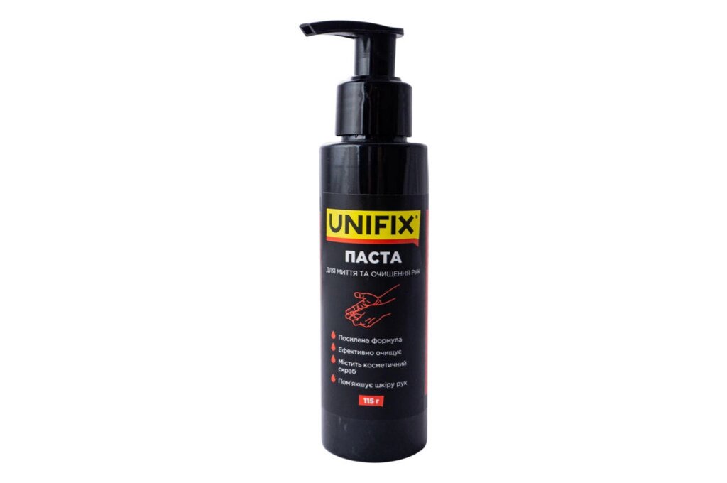 Паста для очищення рук Unifix - 115 г флакон PRO 1 шт. від компанії Elektromax - фото 1