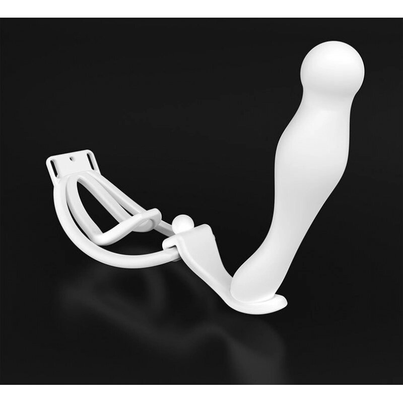 Penis clip connecting anal plug nylon від компанії Elektromax - фото 1