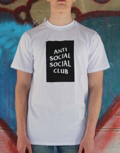 Біла футболка Аnti Social Social Club