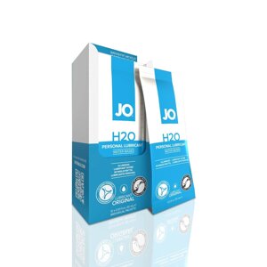 Набір лубрикантів Foil Display Box – JO H2O Lubricant – Original – 12  10ml в Києві от компании Elektromax