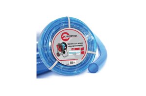 Шланг поливальний Intertool - 1/2" х 30 м синій 3-х шарний 1 шт.