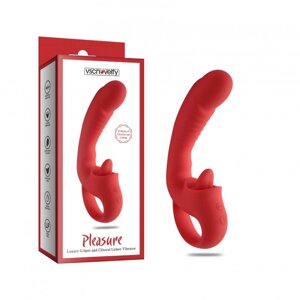Подвійний вібратор для жінок Pleasure Luxury G-Spot and Clitoral Licker Vibrator