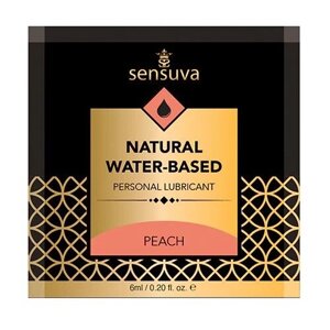 Пробник Sensuva — Natural Water-Based Peach (6 мл ) в Києві от компании Elektromax