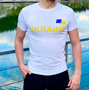 Футболка Ukraine Victory біла в Києві от компании Elektromax