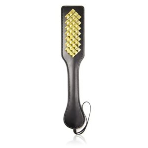 Шльопалка із шипами Fetish Boutique Diamante Spanking Paddle Gold в Києві от компании Elektromax