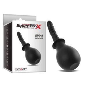 Анальний душ Squeezer-X Spray Style Silicone Anal Douche, 280мол в Києві от компании Elektromax