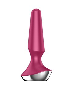 Анальна смарт-вібропробка Satisfyer Plug-ilicious 2 Berry в Києві от компании Elektromax