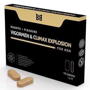 Препарат для ерекції Blackbull Vigormen Climax Explosion Greater Pleasure, 10 капсул в Києві от компании Elektromax