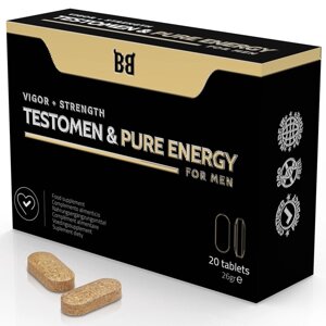 Підсилювач потенції для чоловіків Testomen Pure Energy, 20 капсул в Києві от компании Elektromax