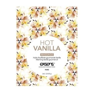 Пробник масажної олії EXSENS Hot Vanilla 3мл в Києві от компании Elektromax