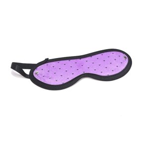 Пов'язка на очі Sexy Strap Blindfold Queen Mask Purple в Києві от компании Elektromax