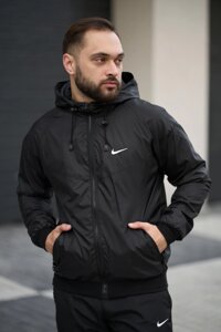 Вітровка чоловіча "Windrunner Jacket" Nike чорна в Києві от компании Elektromax