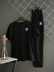 Штани чорні Adidas (двонитка) + футболка чорна Adidas в Києві от компании Elektromax