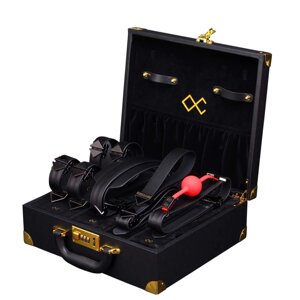 БДСМ-набір LOCKINK Moonlight Treasure Chest - Black Set в Києві от компании Elektromax