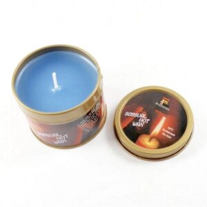 Свічка для бдсм ігор з низькою температурою блакитний віск Sensual Hot Wax в Києві от компании Elektromax