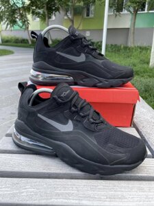 Кросівки Nike Air Max 270 React (чорні)