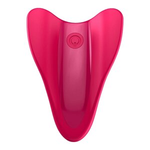 Satisfyer High Fly Finger Vibrator - Red в Києві від компанії Elektromax