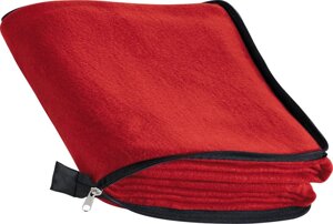 Плед - подушка 2 в 1 RADCLIFF (червоній, 31 x 30 x 7,5 см)