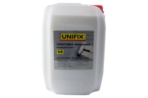 Грунтовка акрилова Unifix - 10 кг x 1:4 концентрат в Києві от компании Elektromax