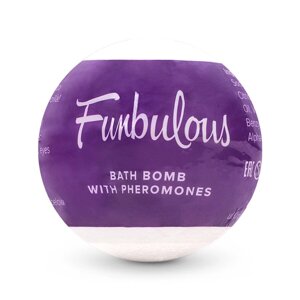 Бомбочка для ванні з феромонами Obsessive Bath bomb with pheromones Fun (100 г) в Києві от компании Elektromax