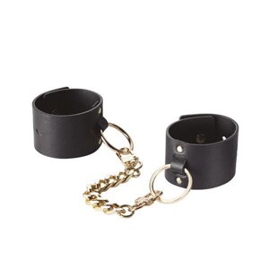 Наручники Bijoux Indiscrets MAZE — Wide Cuffs Black в Києві от компании Elektromax