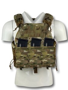 Плитоноска для плит 25*30 см Cordura Crye Precision Multicam USA + 3 підсумків в Києві от компании Elektromax