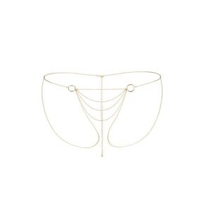 Ланцюжок-трусики Bijoux Indiscrets Magnifique Bikini Chain – Gold, прикраса для тіла в Києві от компании Elektromax