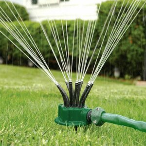 Розумна система поливання Multifunctional sprinkler розпилювач дощівник для поливання газону на 360 градусів в Києві от компании Elektromax