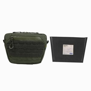 Сумка-напашник XL  GU Cordura олива + балістичний пакет 2 класу  STANAG 2920 V-50 = 744,5 м/с в Києві от компании Elektromax