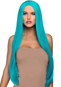 Перука Leg Avenue 33″ Long straight center part wig turquoise в Києві от компании Elektromax