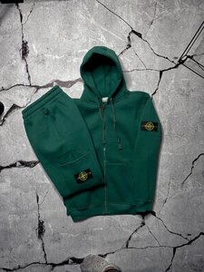 Спортивний костюм зелений зимовий Stone Island green