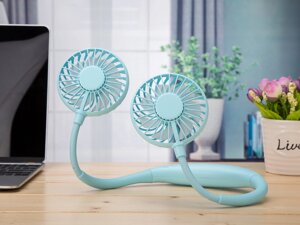 Вентилятор на шию портативний з акумулятором Neck Fan Sport Fan31