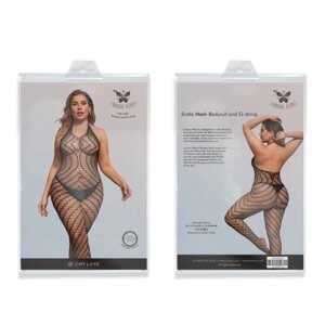 Erotic Mesh Bodysuit and G-string-Black в Києві от компании Elektromax