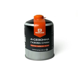 Газовий балон Base Camp  4 season gas 450 г в Києві от компании Elektromax